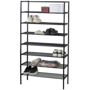 WOOOD Botník FERRO kovový černý