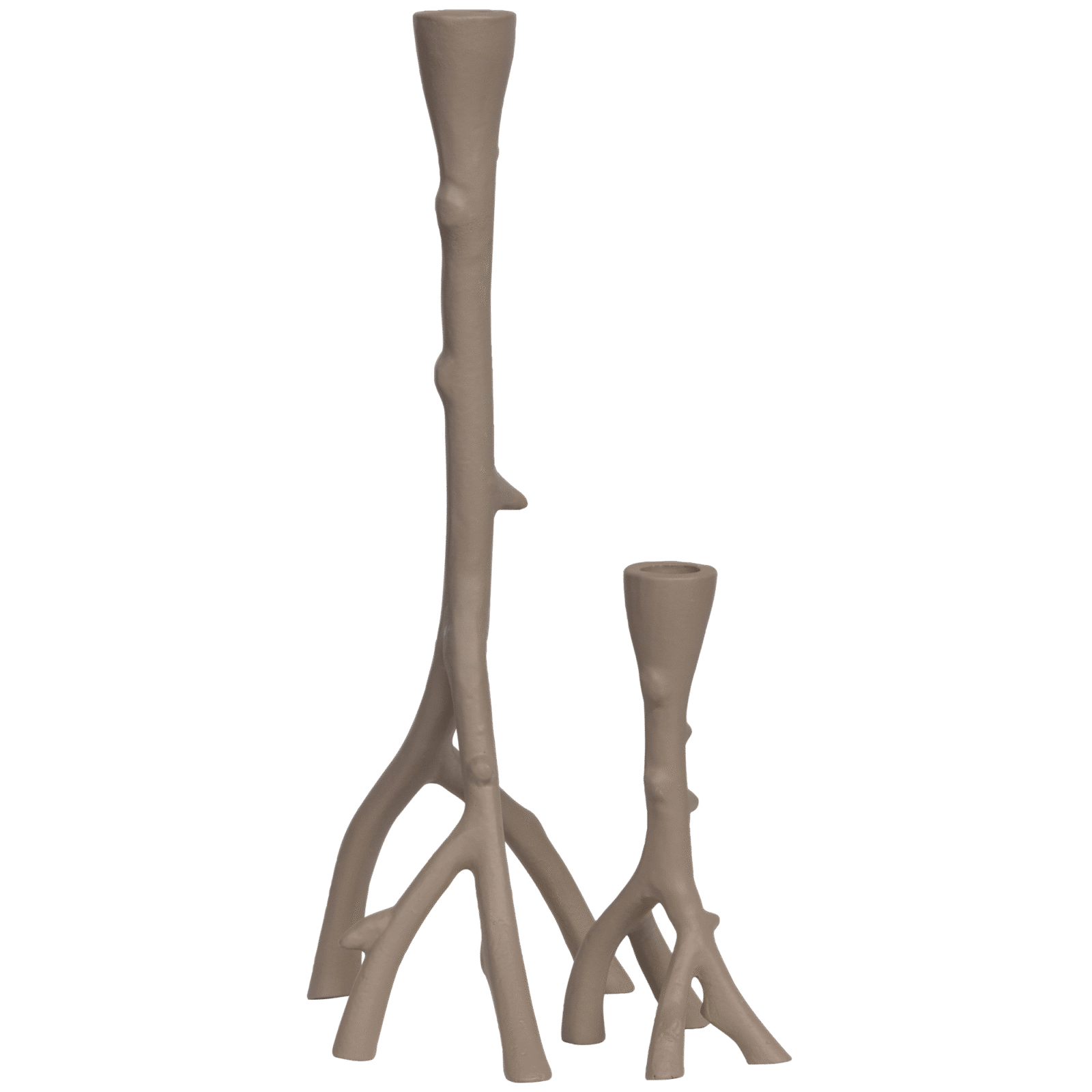BePureHome Set 2 kovových svícnů TRIGGER