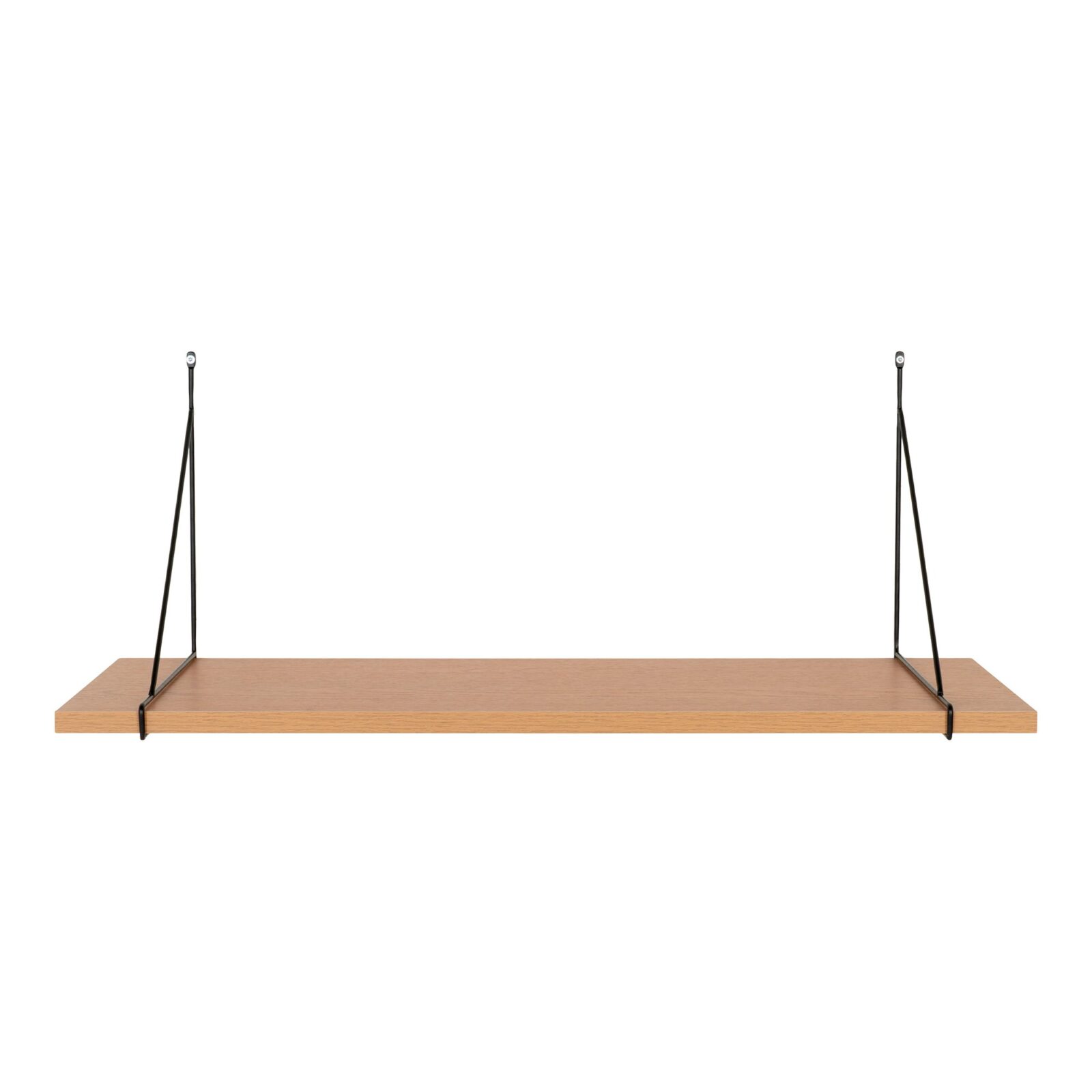 House Nordic Dřevěná police CHIBA jasan 80x29 cm