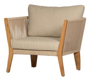 EXOTAN Zahradní křeslo SAN REMO béžové