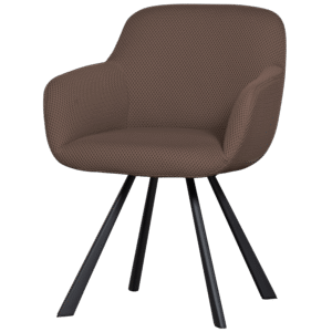 WOOOD Jídelní židle JUNO kávová