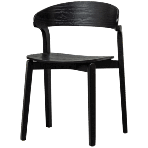 WOOOD Jídelní židle CRAS černá