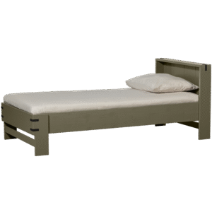 WOOOD Dřevěná postel BOBBY zelená