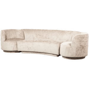 BePureHome Čtyřmístná pohovka COMBI POPULAR béžová 290 cm