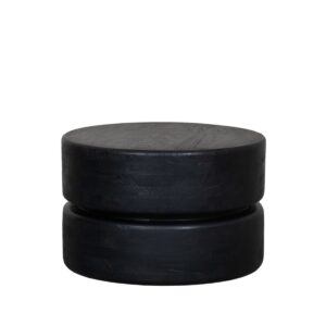 LABEL51 Konferenční stolek MILLY ø50 cm černý