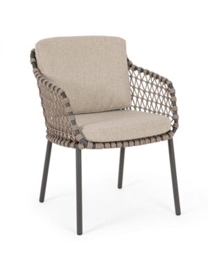 BIZZOTTO Zahradní židle IVISSA antracit