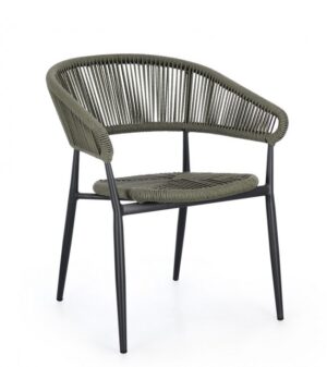 BIZZOTTO Zahradní jídelní židle ALGAIDA zelená