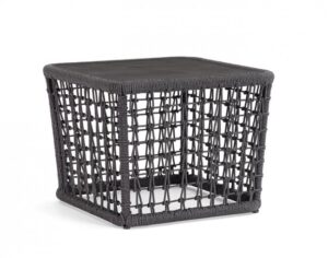 BIZZOTTO Zahradní konferenční stolek KOLLAR antracit