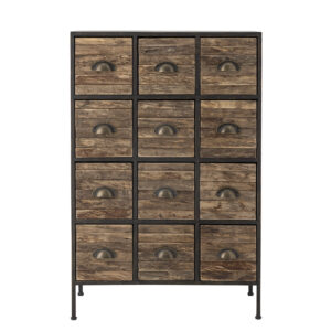 BLOOMINGVILLE Skříňka MATTEO černá