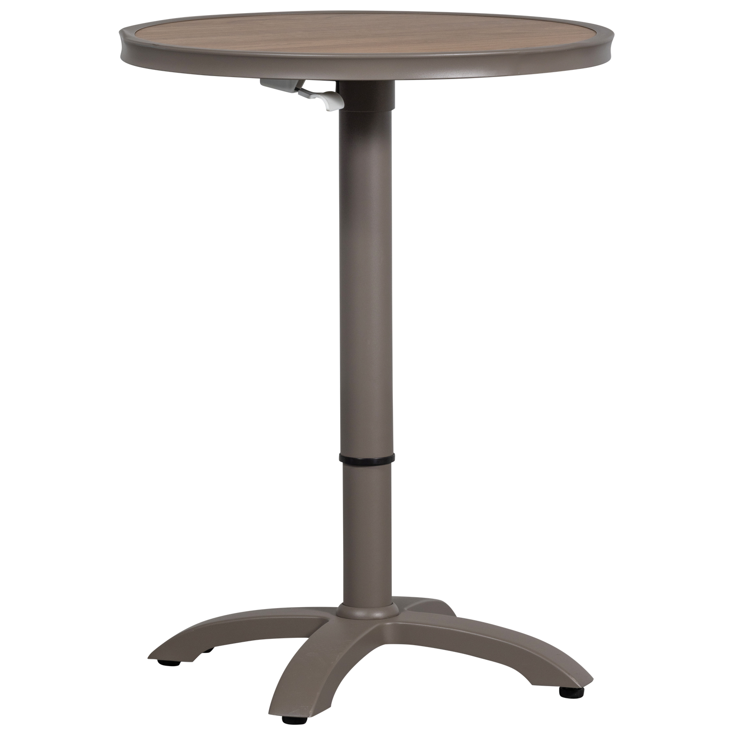 WOOOD Zahradní barový stůl JEPPE hnědý ø70 cm