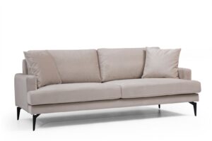 Atelier del sofa Třímístná pohovka PAPIRA béžová