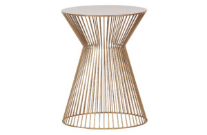 WOOOD Odkládací stolek SUUS zlatý