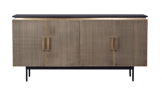 BIZZOTTO dřevěný příborník VIRAT černý