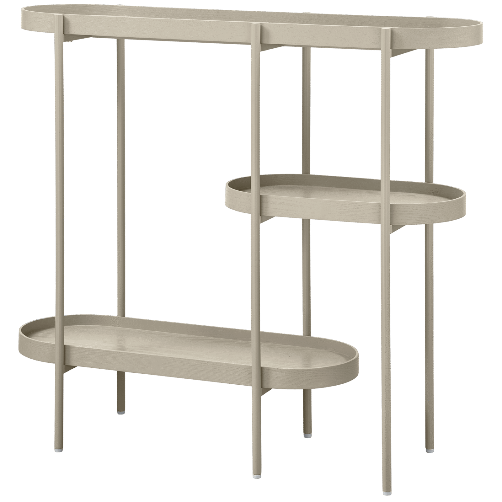 WOOOD Odkládací stolek NOAN béžový