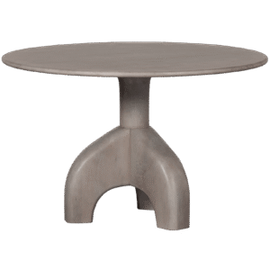 BePureHome Kulatý jídelní stůl SMOOTH Ø120cm šedý
