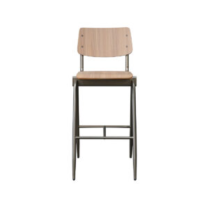 LABEL51 Barová židle SOLID světle hnědá