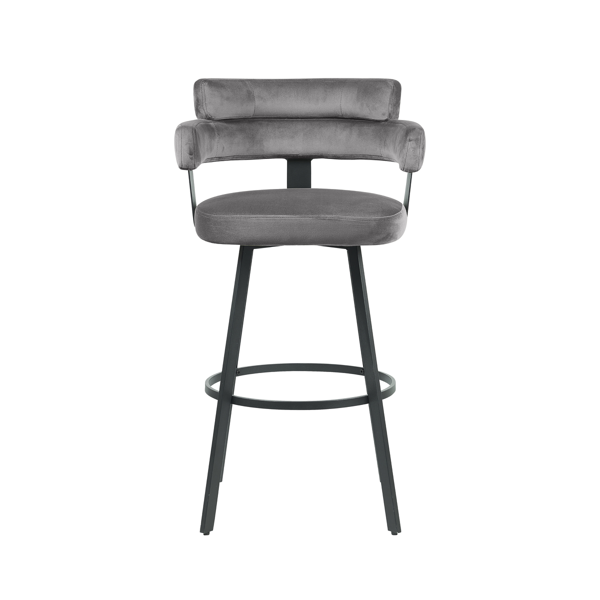 LABEL51 Barová židle BARDIO šedá