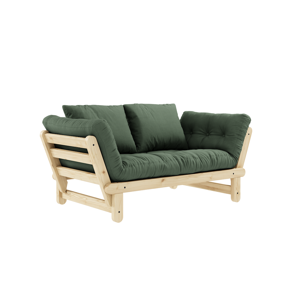 KARUP DESIGN Rozkládací pohovka BEAT olivová 162 cm