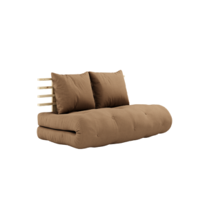 KARUP DESIGN Rozkládací pohovka SHIN hnědá 140 cm