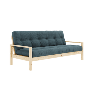 KARUP DESIGN Třímístná rozkládací pohovka KNOB světle modrá 205 cm