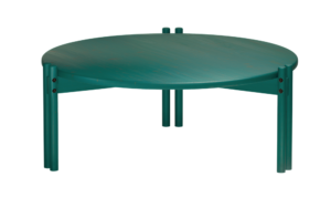 KARUP DESIGN Kulatý konferenční stolek STICKS zelený ø80 cm