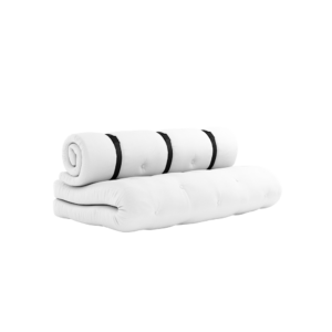 KARUP DESIGN Zahradní rozkládací pohovka BUCKLE UP bílá 140 cm