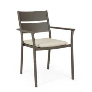 BIZZOTTO Zahradní židle MOLOKAI hnědá