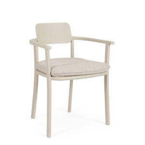 BIZZOTTO Zahradní židle MAKENA béžová