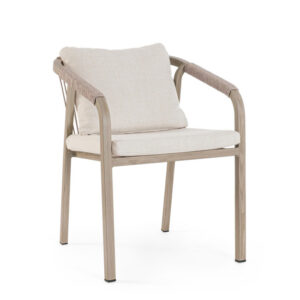 BIZZOTTO Zahradní židle KALIMERA světlá