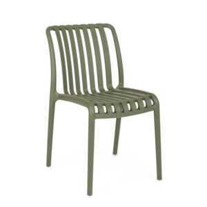 BIZZOTTO Zahradní plastová židle BILLIE zelená