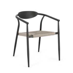 BIZZOTTO Zahradní židle LINARES antracitová