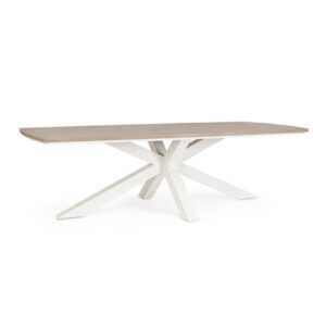 BIZZOTTO Zahradní jídelní stůl ZELMAR světlý 260x118 cm