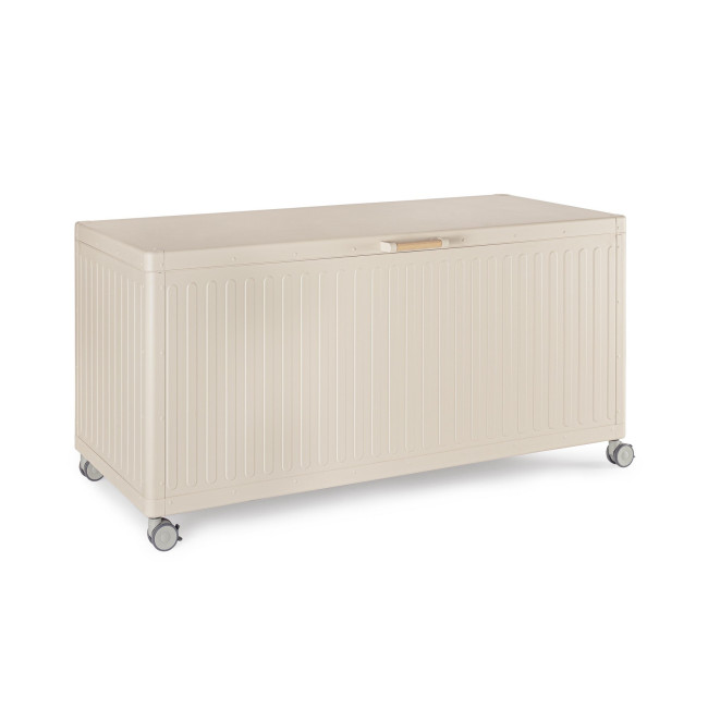 BIZZOTTO Zahradní úložný box OCEAN béžový 141x72 cm