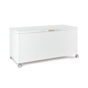 BIZZOTTO Zahradní úložný box OCEAN bílá 141x72 cm