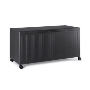 BIZZOTTO Zahradní úložný box OCEAN antracit 141x72 cm