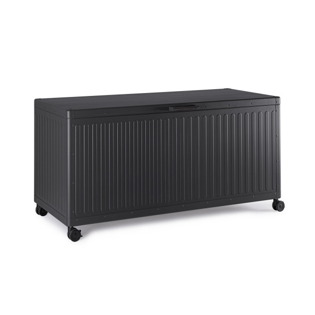 BIZZOTTO Zahradní úložný box OCEAN antracit 141x72 cm