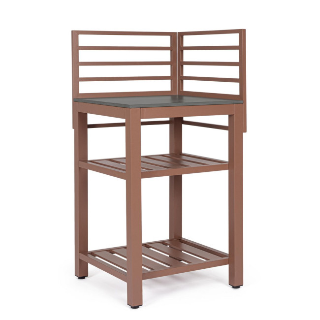 BIZZOTTO Modul zahradní kuchyňské linky ARIA terakota 62x62 cm