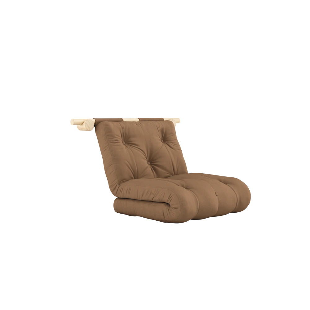 KARUP DESIGN Rozkládací křeslo HOOKED mocca