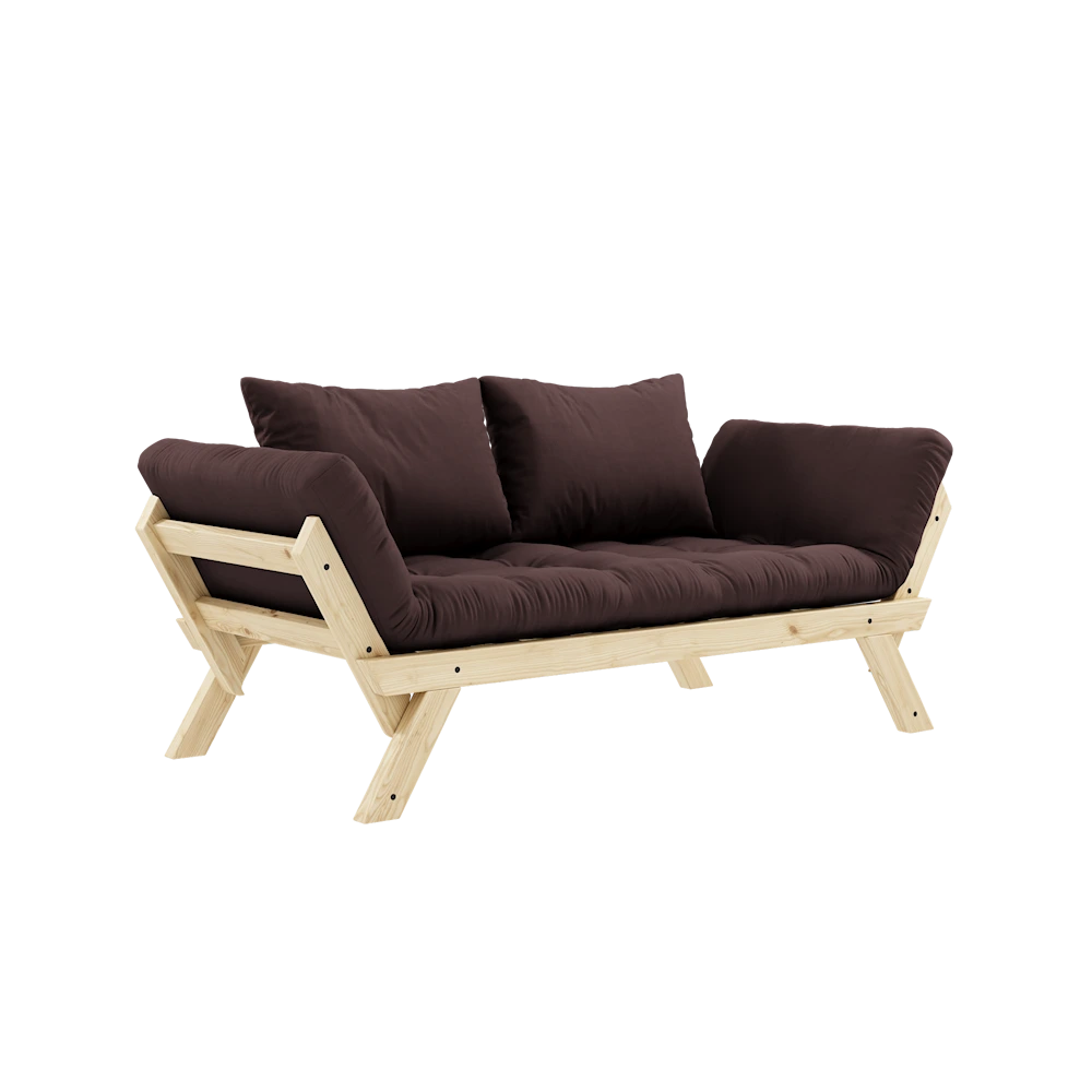 KARUP DESIGN Rozkládací pohovka BEBOP tmavě hnědá 174 cm