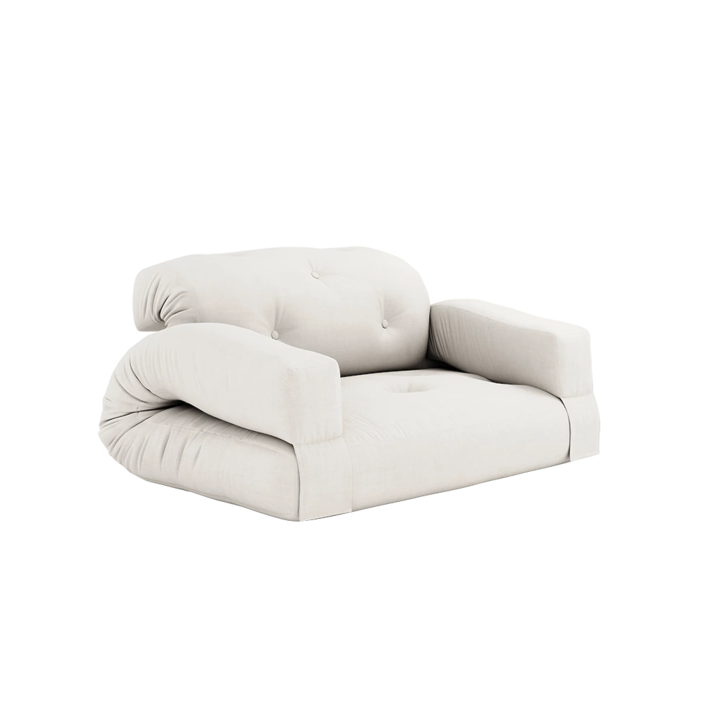 KARUP Rozkládací pohovka HIPPO přírodní 140 cm