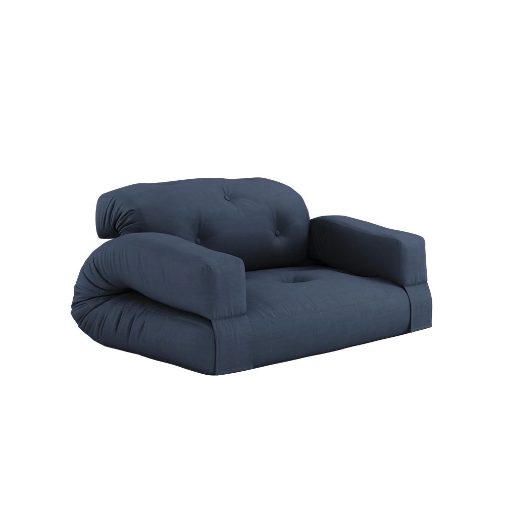 KARUP Rozkládací pohovka HIPPO námořnická modrá 140 cm