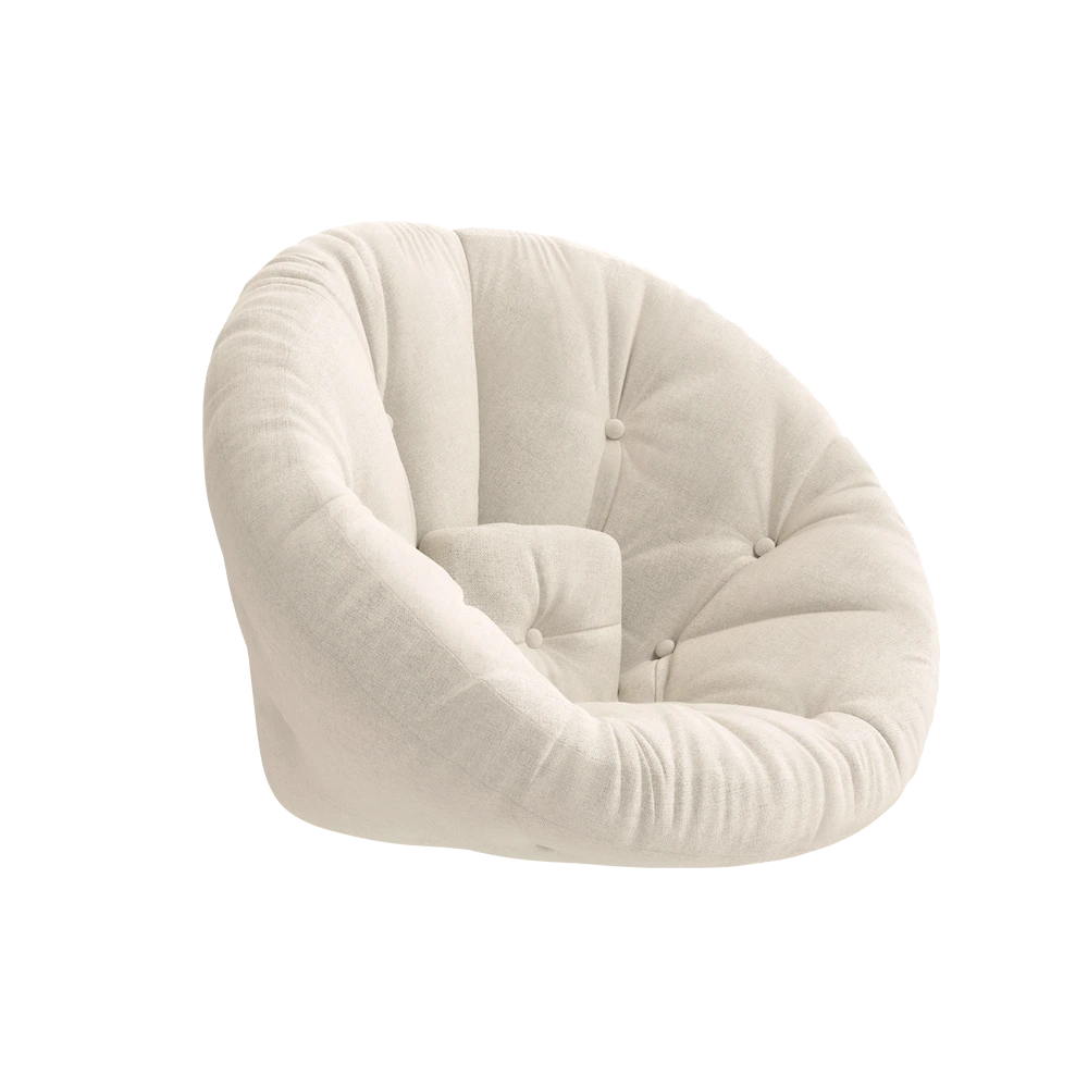 KARUP DESIGN Rozkládací křeslo NIDO lněné