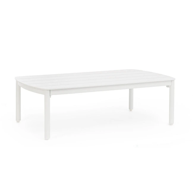 BIZZOTTO Zahradní konferenční stolek FENIX 115x68cm bílý